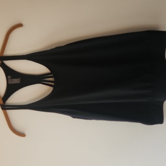 Sweaty Betty Tops - Sweaty Betty Black Racerback Work Out Tank Top, Size M